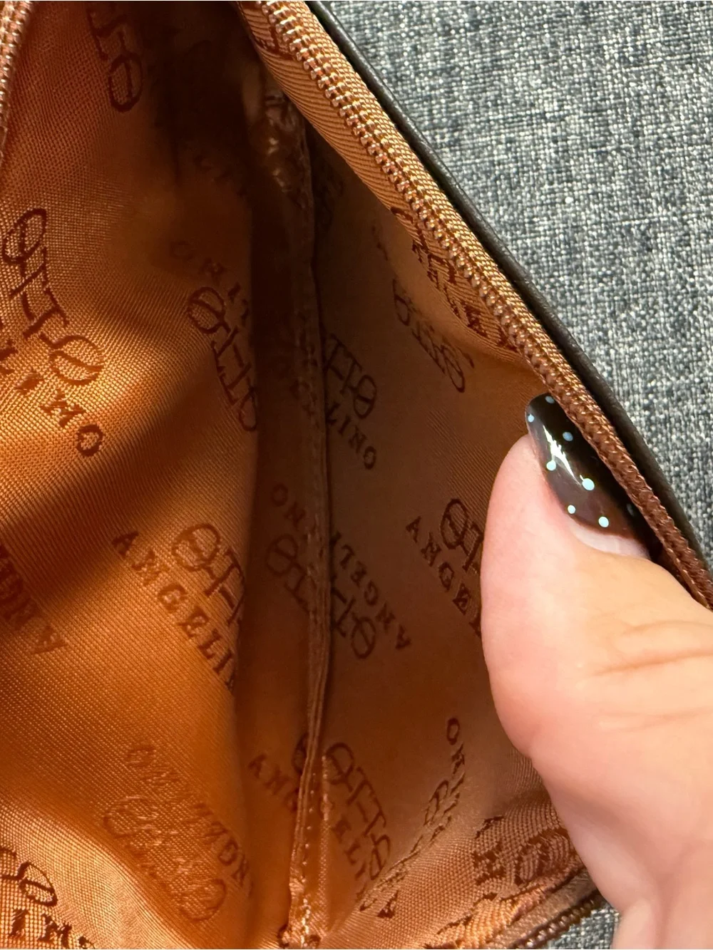 Otto Angelino Leather Clutch Wallet